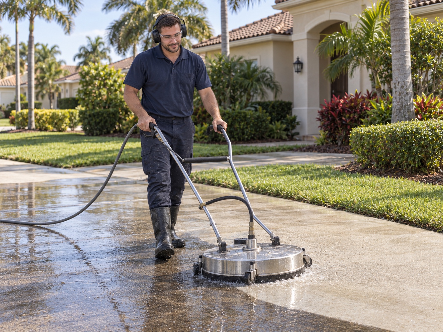 Driveway Cleaning by TRF Exterior